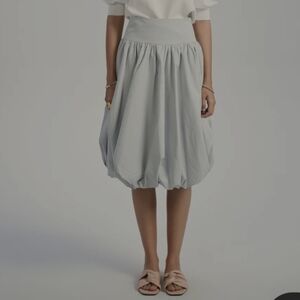 Aleeza Paris Bubble Skirt Light Blue - Medium - New